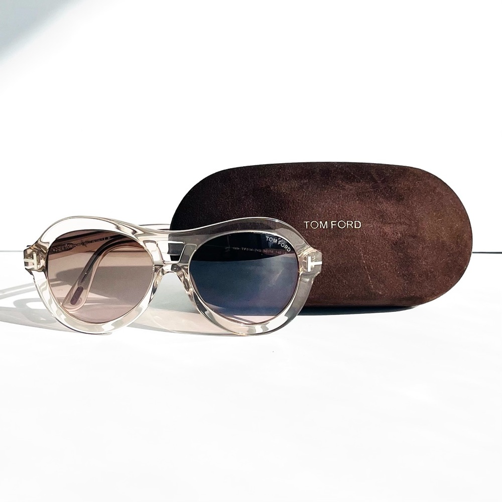 Tom Ford clear sunglasses 100% Authentic